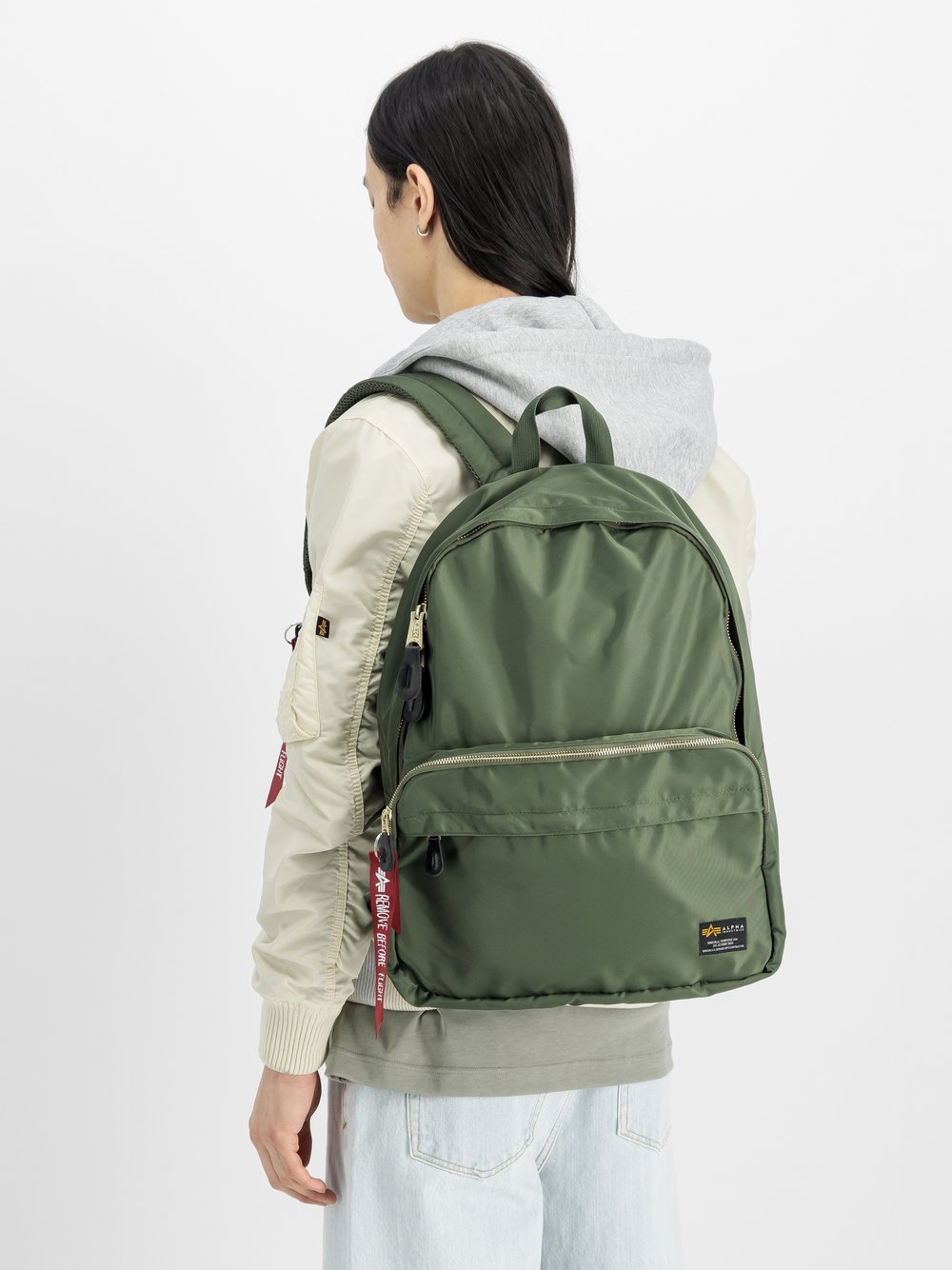 Alpha Industries Rucksack Herren grün, ONE SIZE