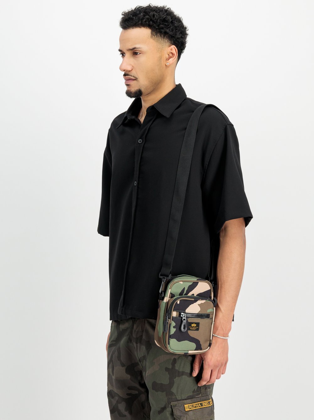 Alpha Industries Umhängetasche Herren mehrfarbig, ONE SIZE