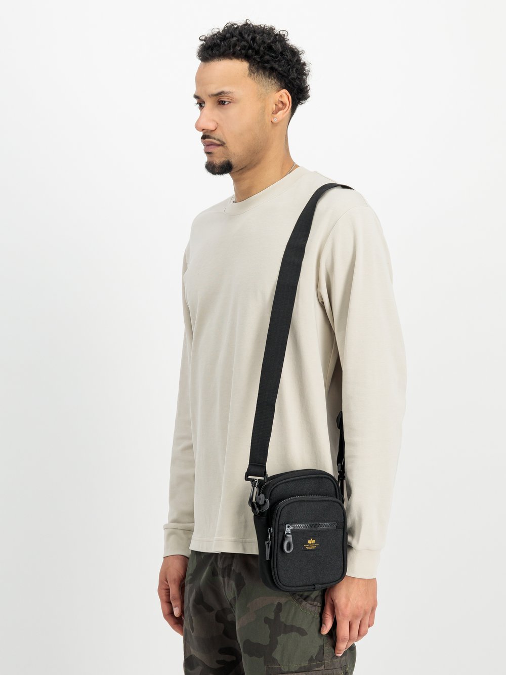Thumbnail - Alpha Industries Umhängetasche Herren schwarz, ONE SIZE