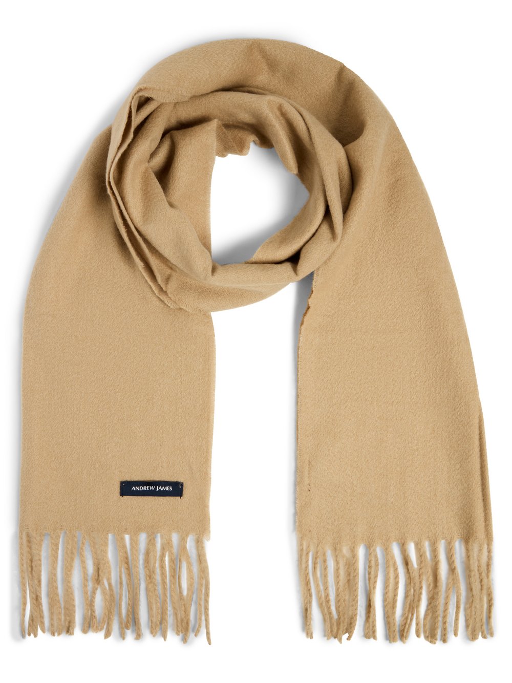 Andrew James Schal Herren beige, ONE SIZE