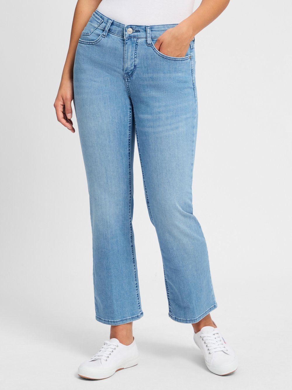 MAC Jeans Damen Baumwolle blau, 36-28