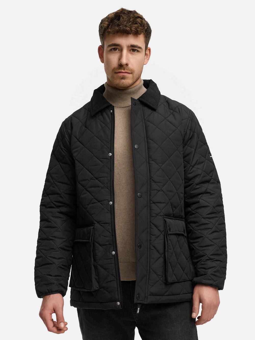 Indicode Übergangsjacke Herren schwarz, M