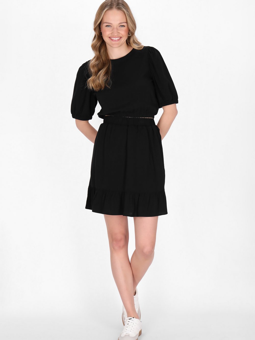 Thumbnail - MyMo Bluse Damen Viskose schwarz, L