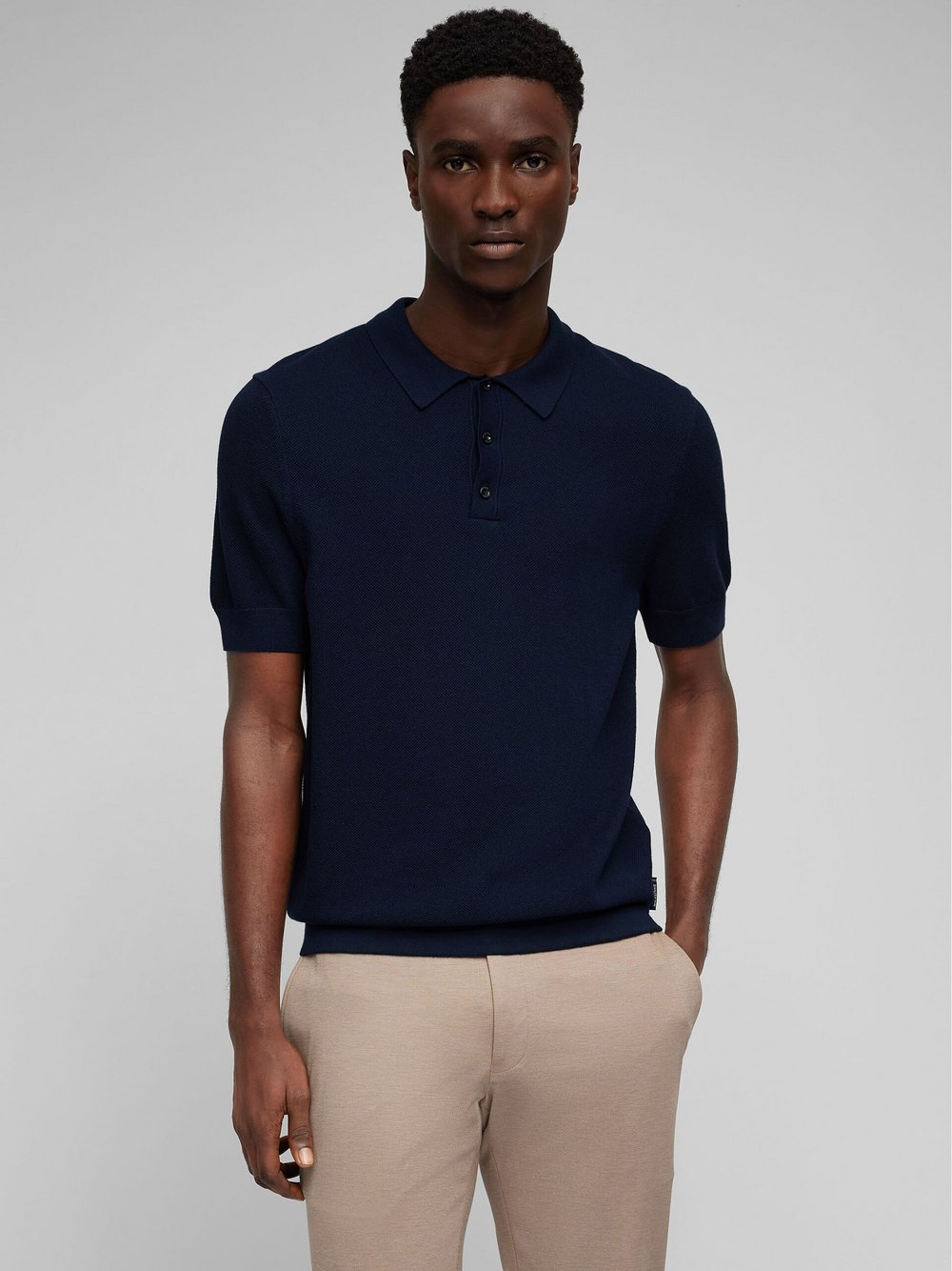 Thumbnail - Daniel Hechter Poloshirt Herren Baumwolle blau, XXXL