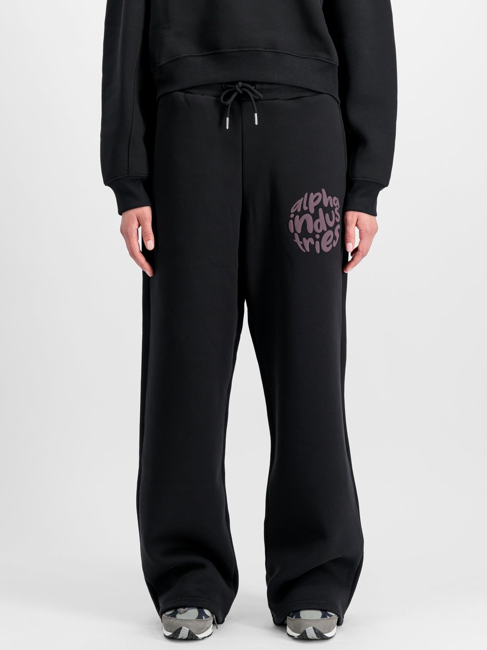 Alpha Industries Jogginghose Damen Baumwolle schwarz, M