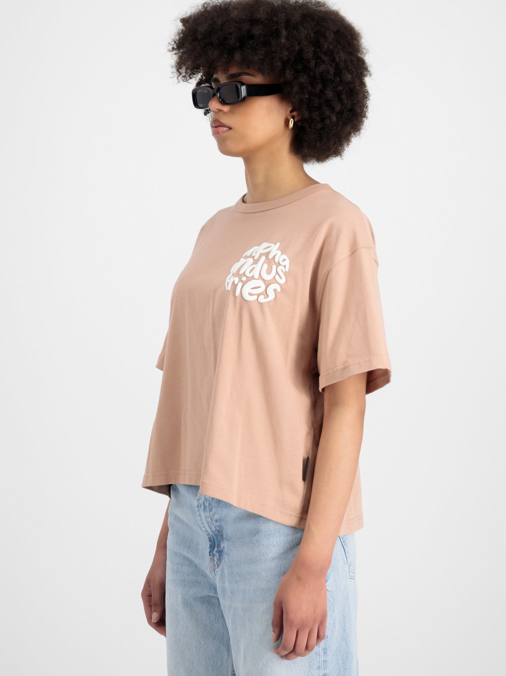 Alpha Industries T-Shirt Damen Baumwolle mehrfarbig, S