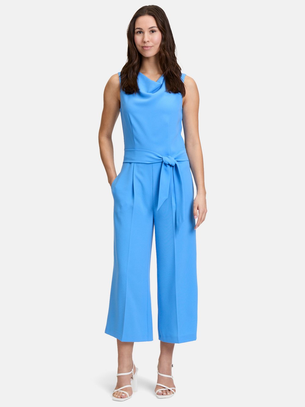 Betty & Co Jumpsuit Damen blau, 46