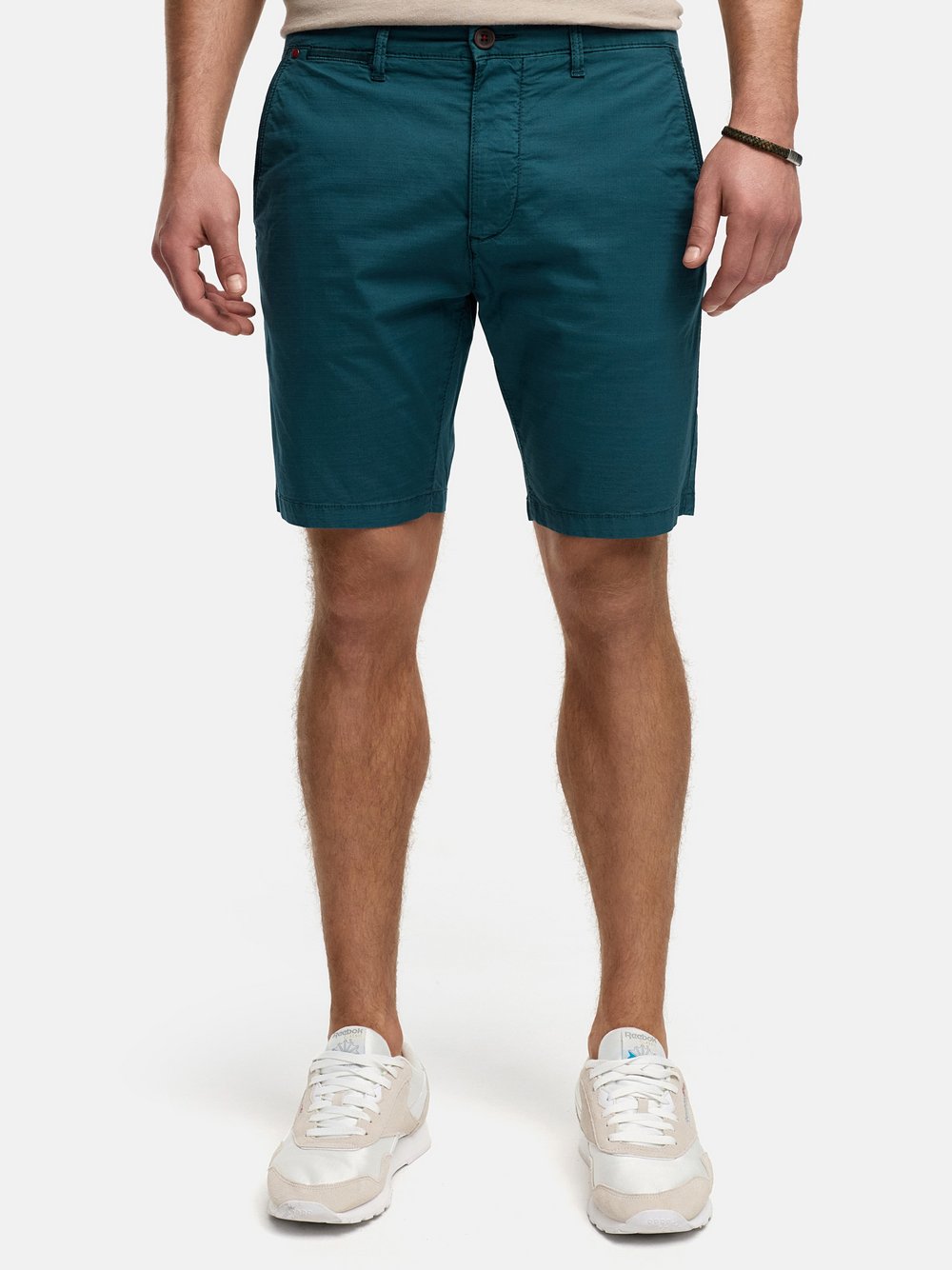 Thumbnail - Indicode Shorts Chino Herren Baumwolle blau, XL