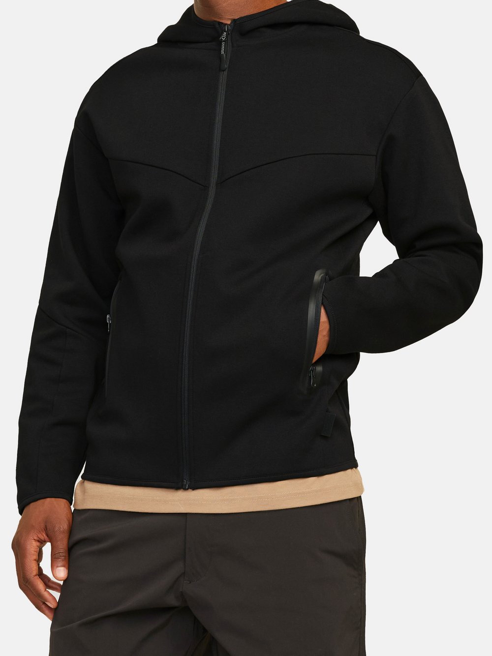 Jack & Jones Hoodie Herren schwarz, M