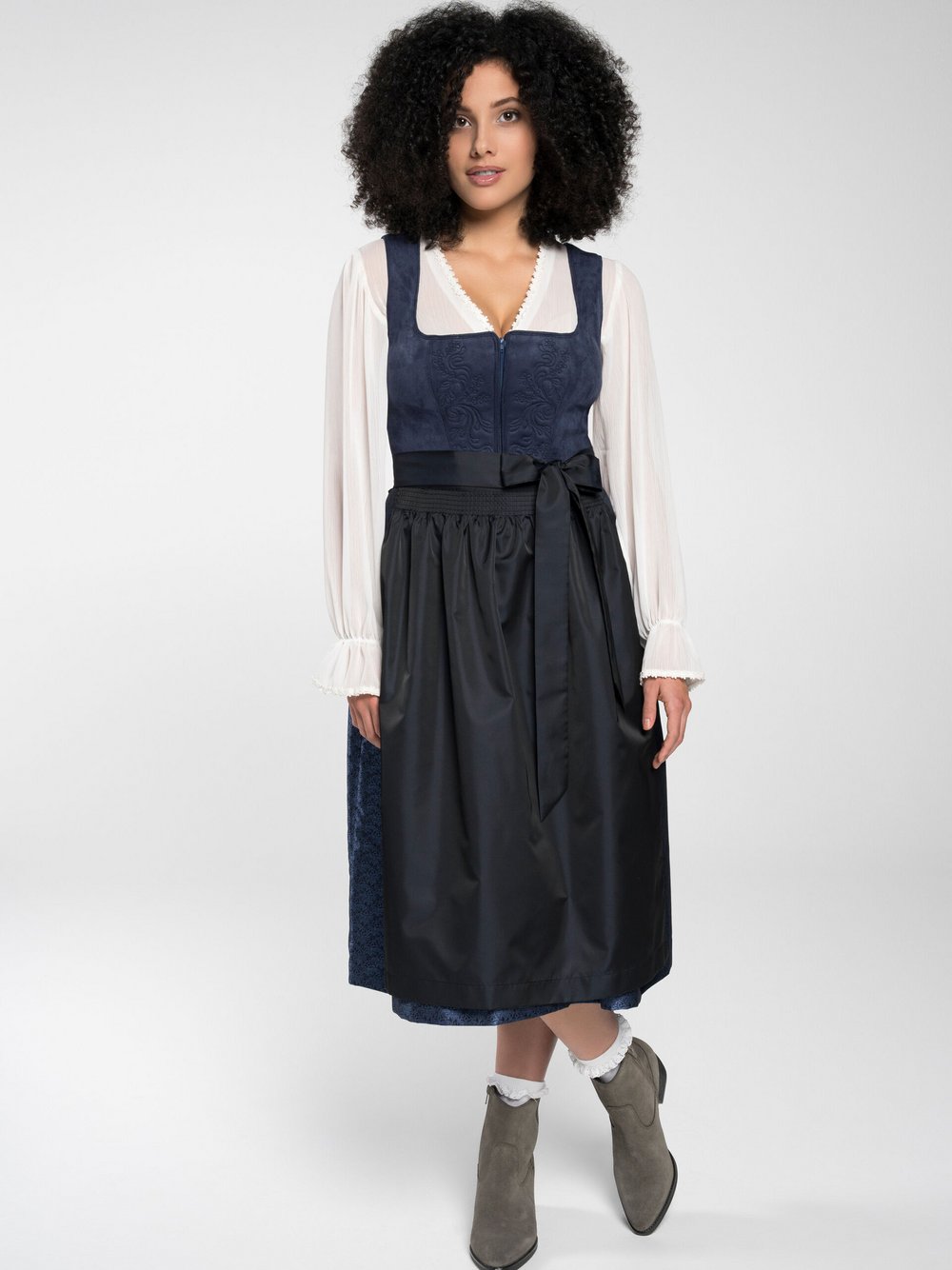 Spieth & Wenksy Dirndl Damen blau, 44