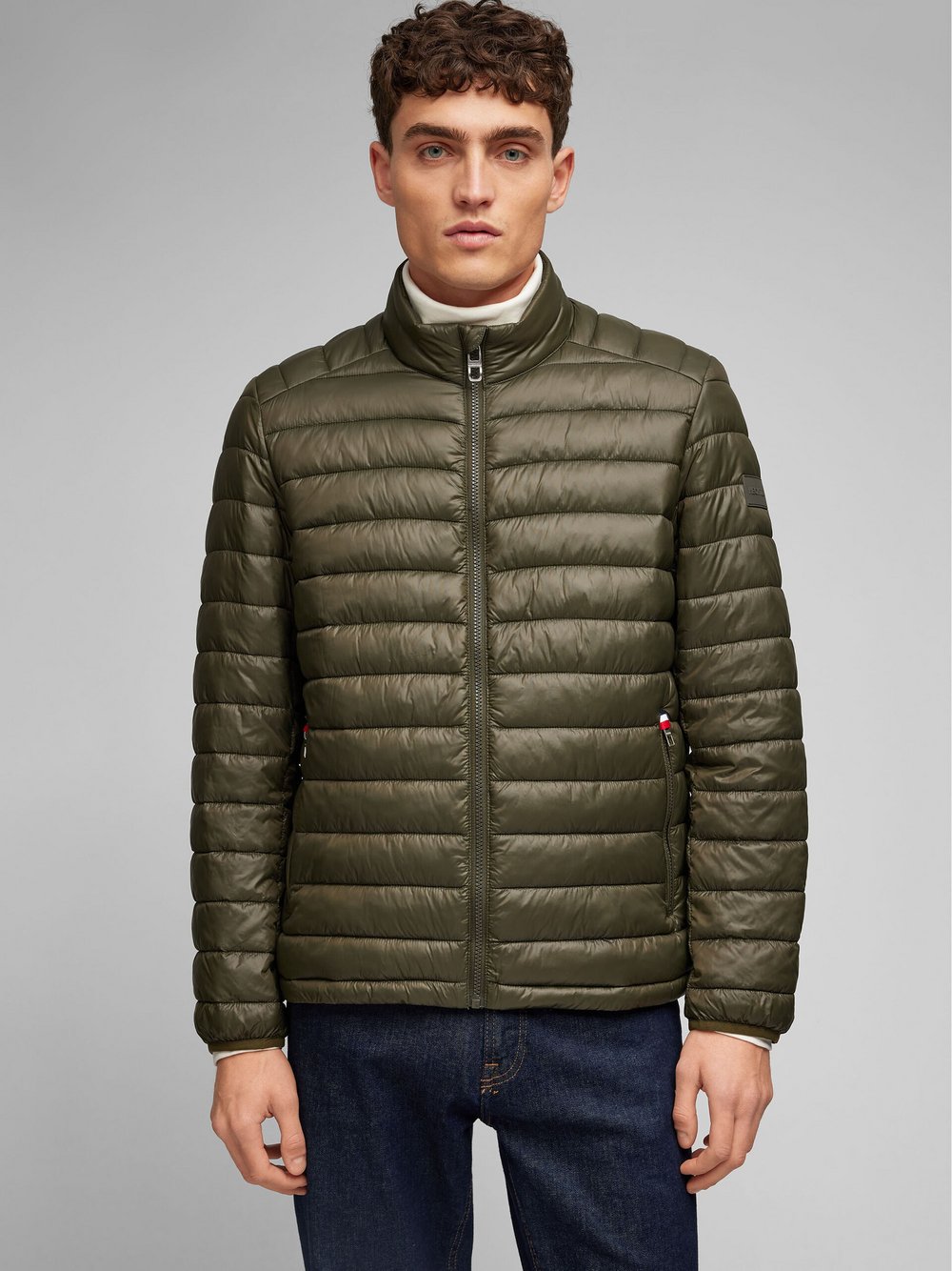 Thumbnail - Daniel Hechter Blouson Herren Polyamid grün, L