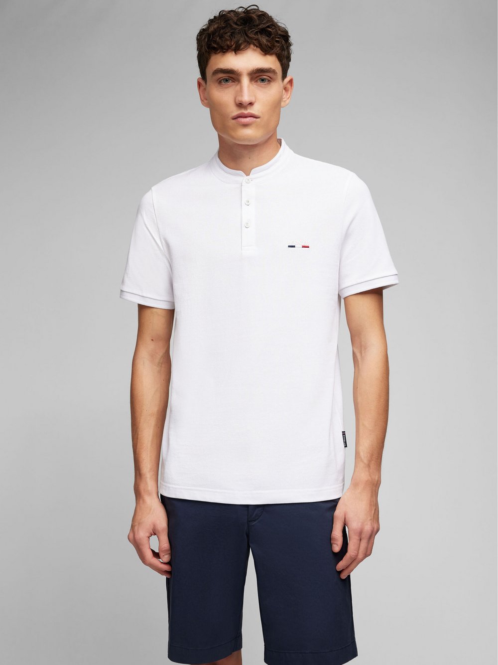 Daniel Hechter Poloshirt Herren Baumwolle weiß, XXXL