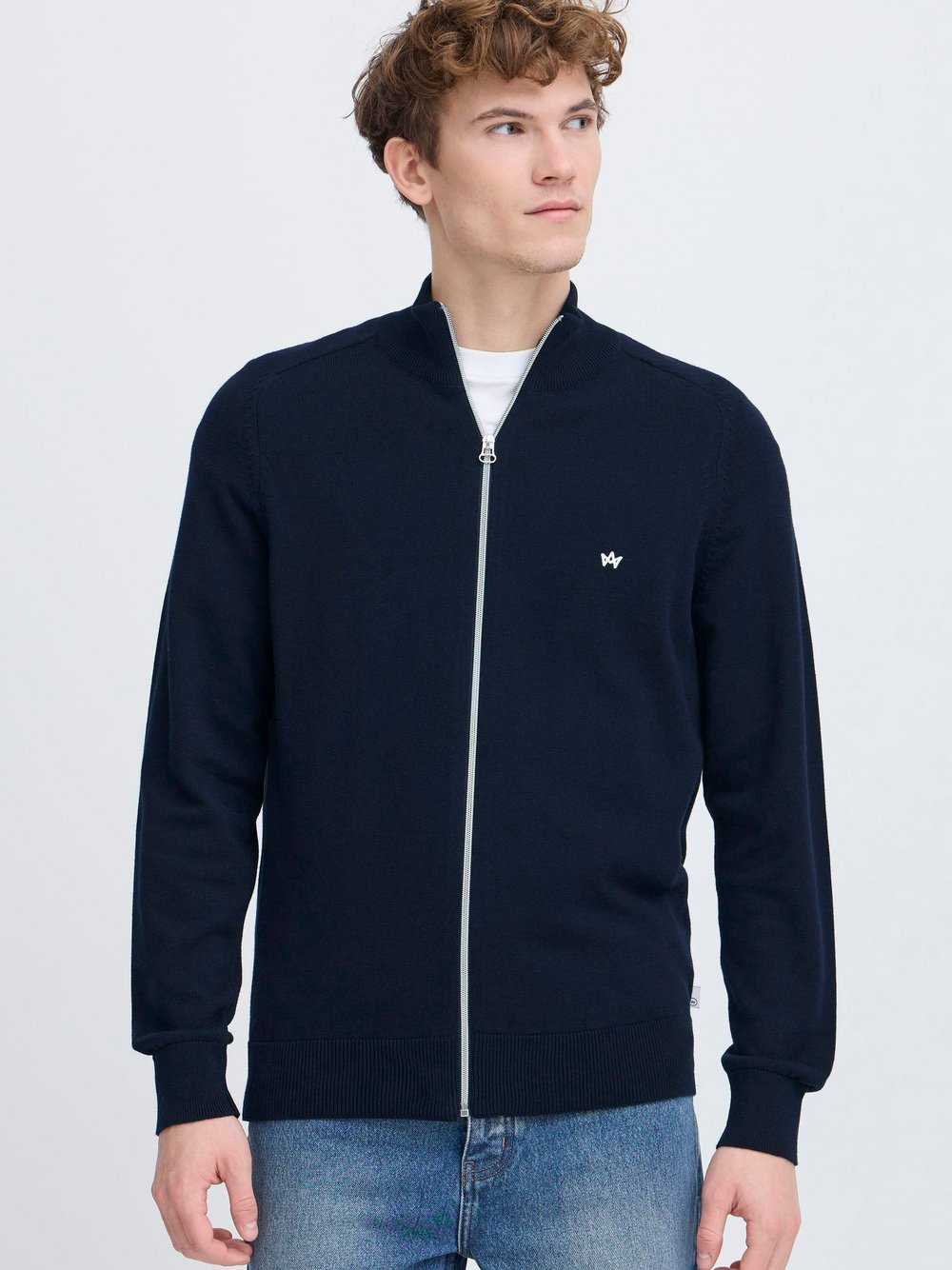 Kronstadt Trainingsjacke Herren Baumwolle blau, S