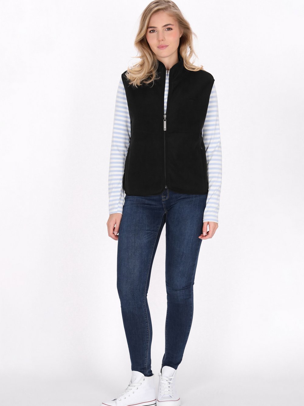 Schmuddelwedda Weste Damen schwarz, XL