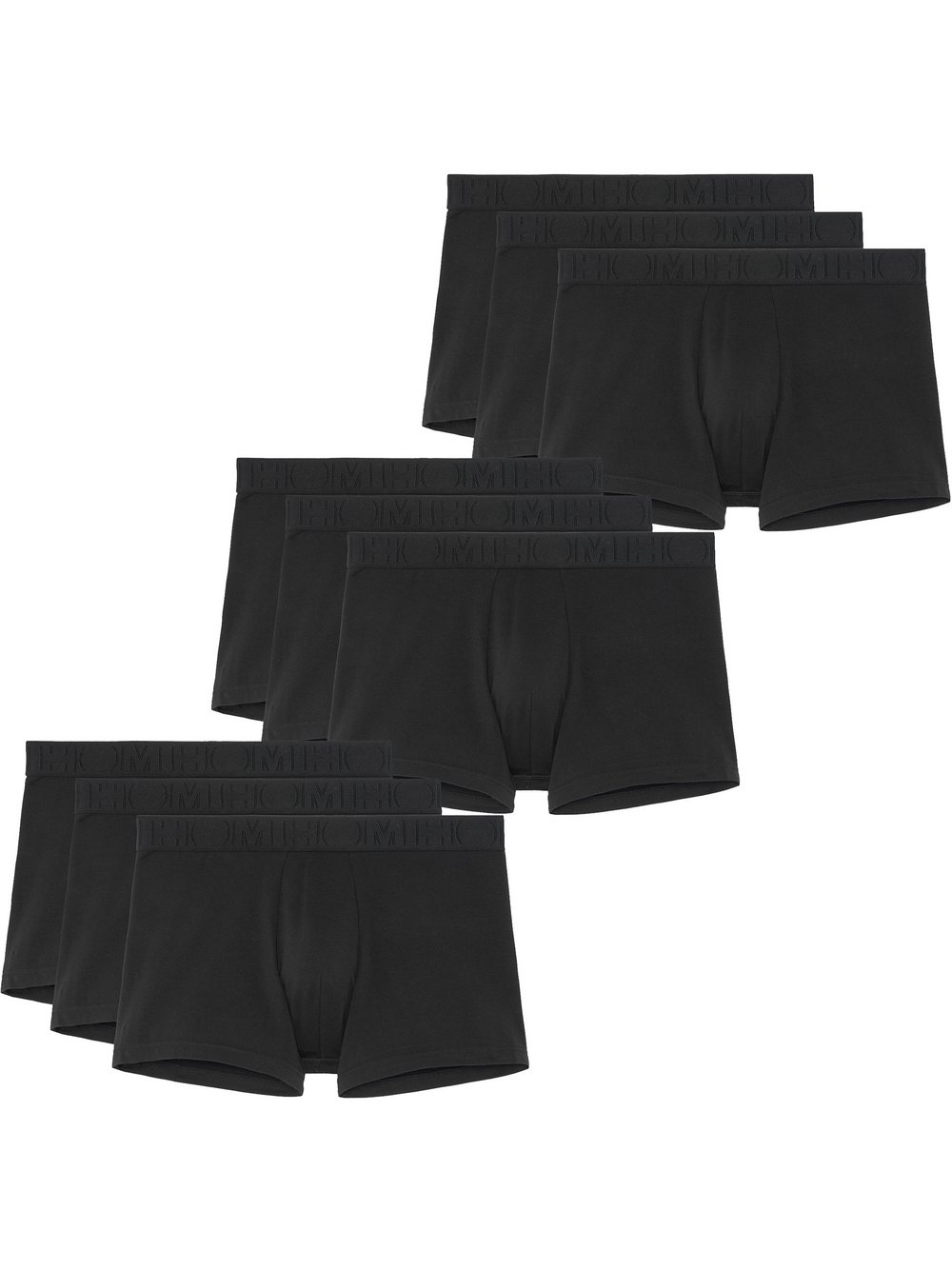 HOM Retro Boxer  Herren Jersey schwarz, S