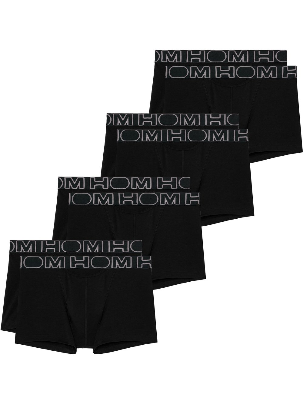 Thumbnail - HOM Retro Boxer  Herren Jersey schwarz, S