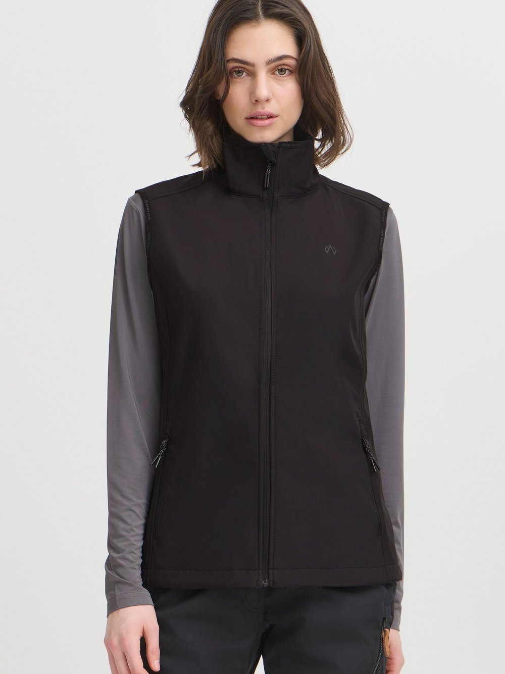 North Bend Softshellweste Damen schwarz, 42