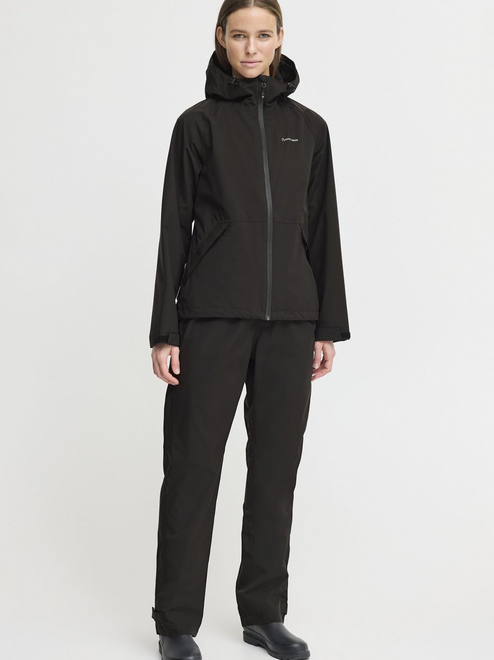 Thumbnail - North Bend Regenjacke Damen schwarz, 40