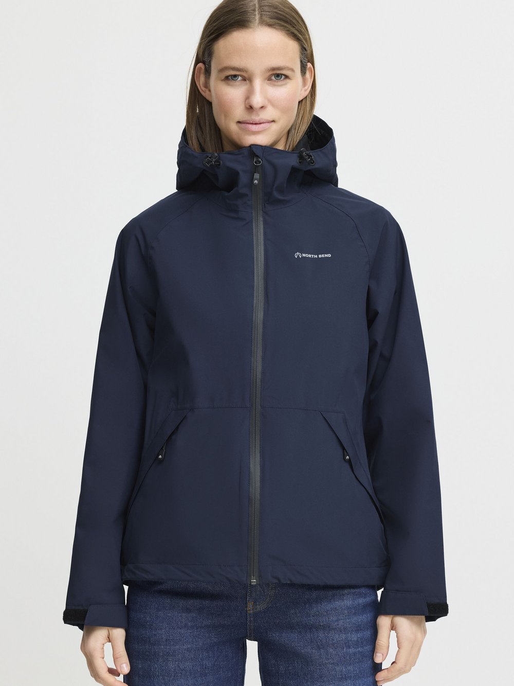 Thumbnail - North Bend Regenjacke Damen blau, 38