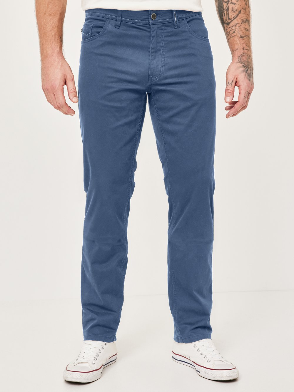 Redpoint 5-Pocket Hose Herren Baumwolle blau, 36-30