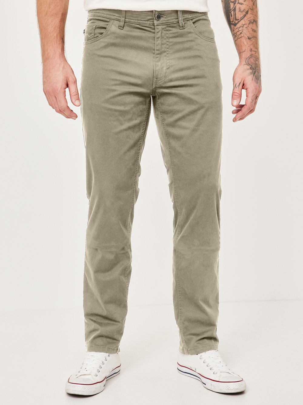 Thumbnail - Redpoint 5-Pocket Hose Herren Baumwolle beige, 38-32