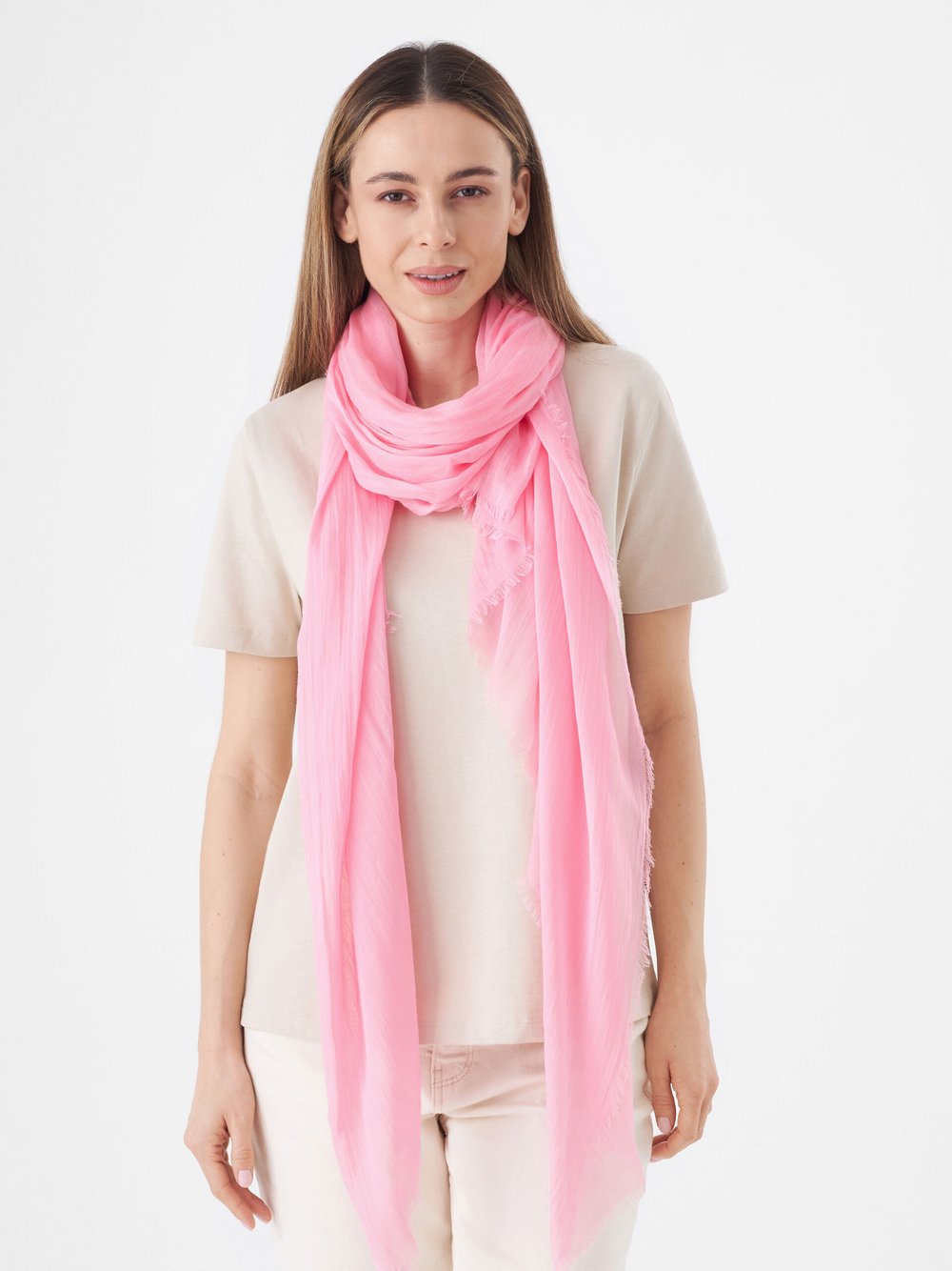 Thumbnail - Codello Schal Damen Viskose rosa, ONE SIZE