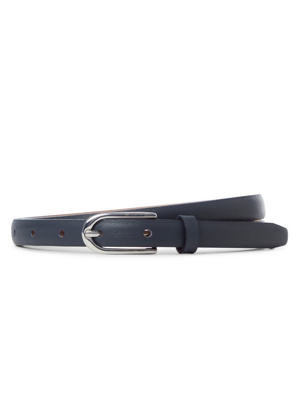 Weinmann Gürtel aus Leder Damen blau, 75