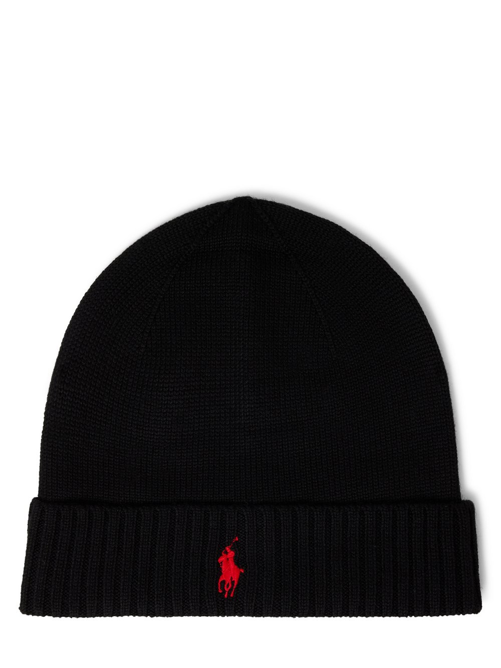 Thumbnail - Polo Ralph Lauren Wollmütze Herren Wolle schwarz, ONE SIZE