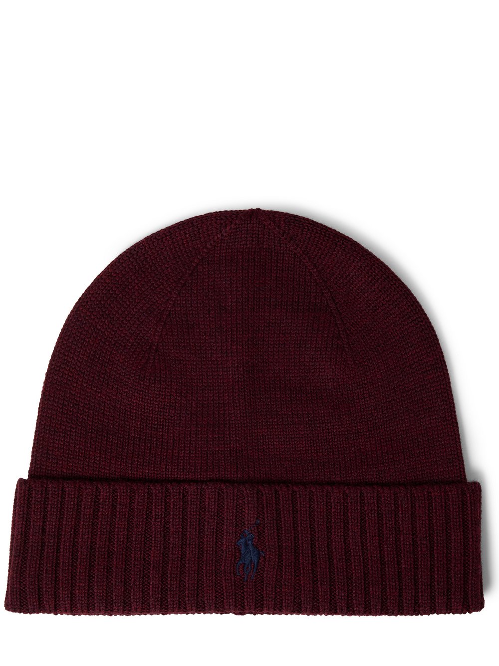 Thumbnail - Polo Ralph Lauren Wollmütze Herren Wolle rot meliert, ONE SIZE