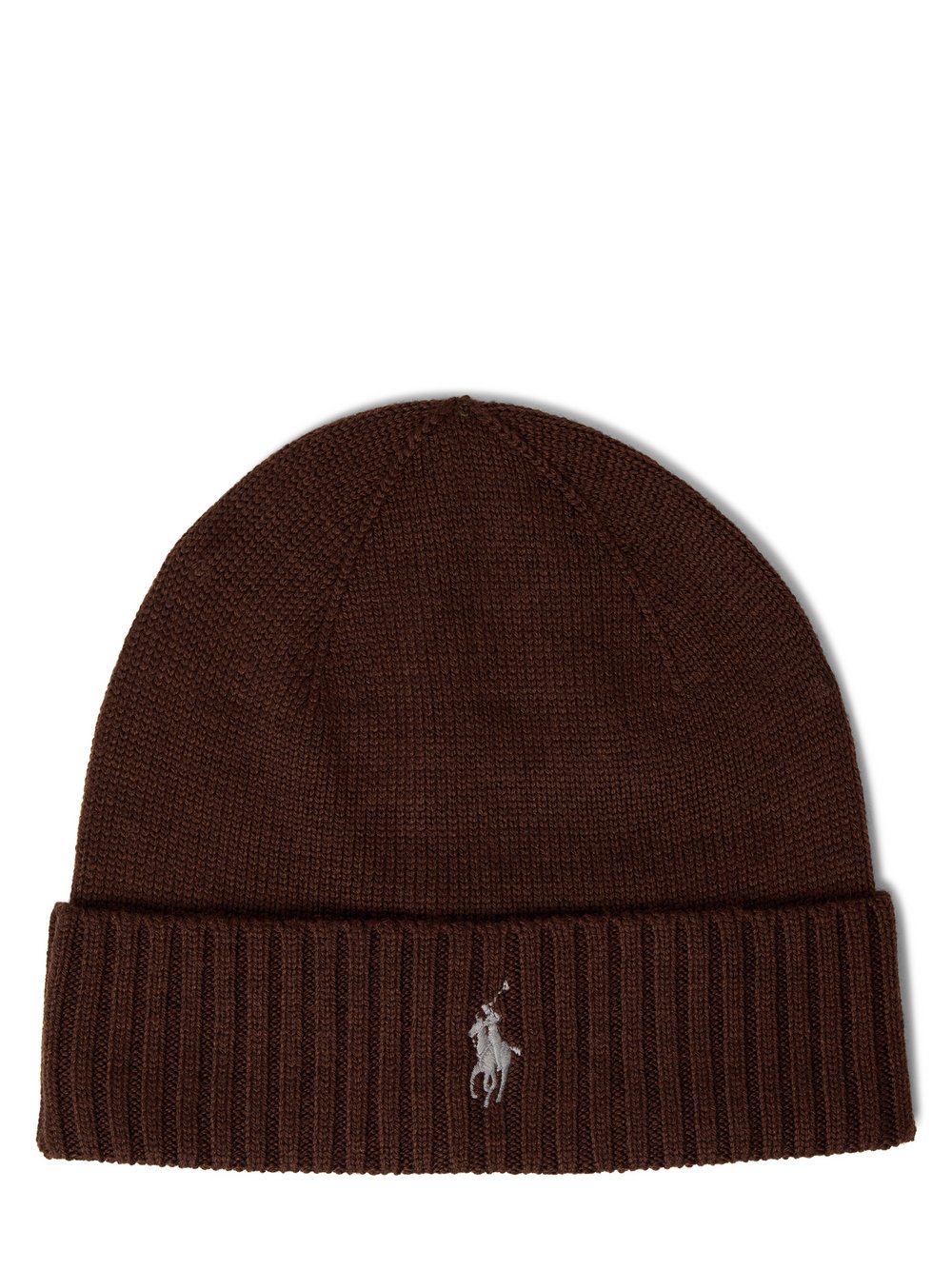 Polo Ralph Lauren Wollmütze Herren Wolle braun, ONE SIZE