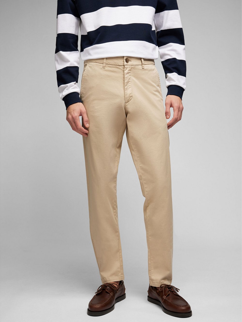 Daniel Hechter Chinohose Herren Baumwolle beige, 32-32