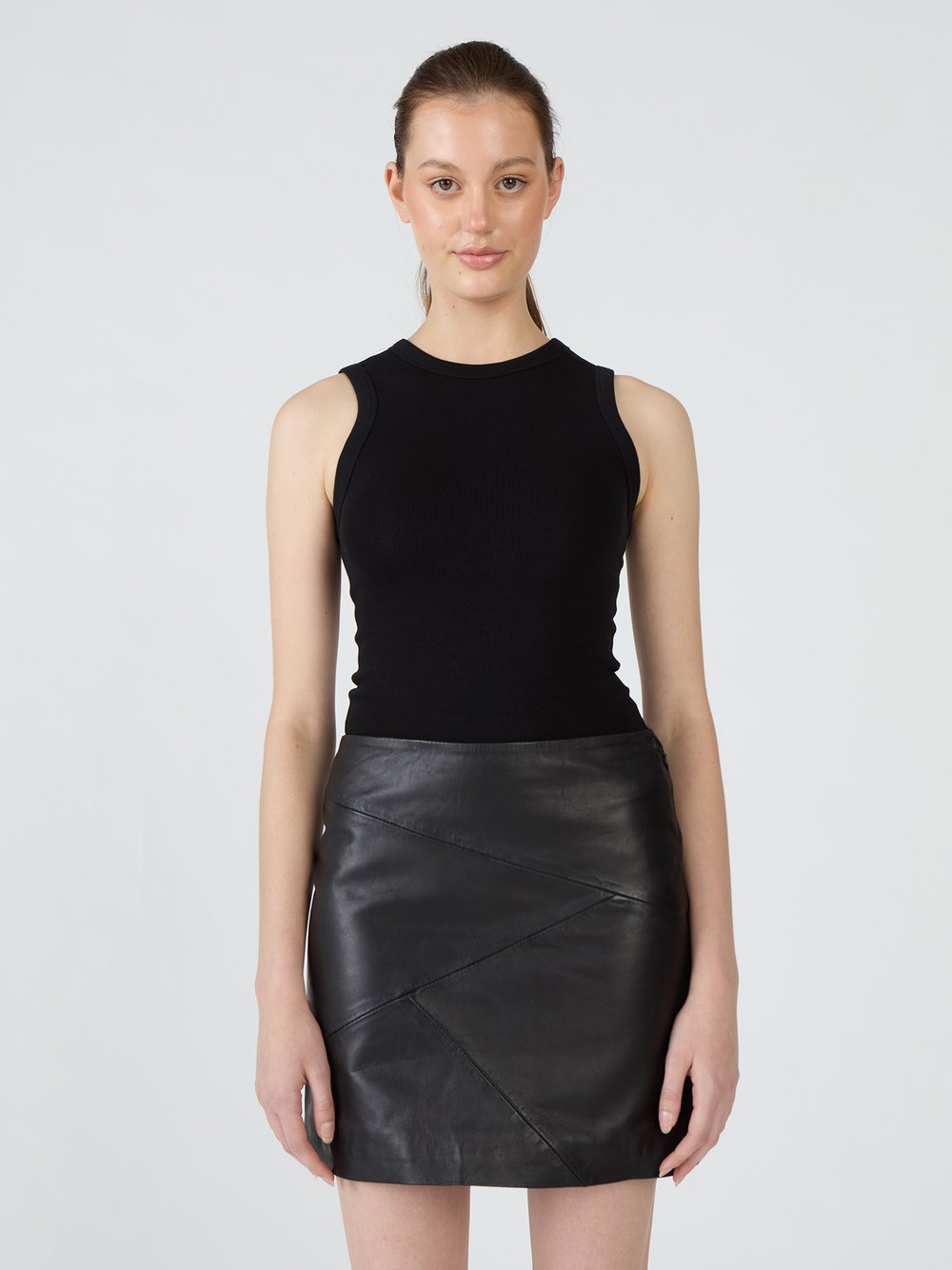 Thumbnail - Maze Lederrock Damen schwarz, S