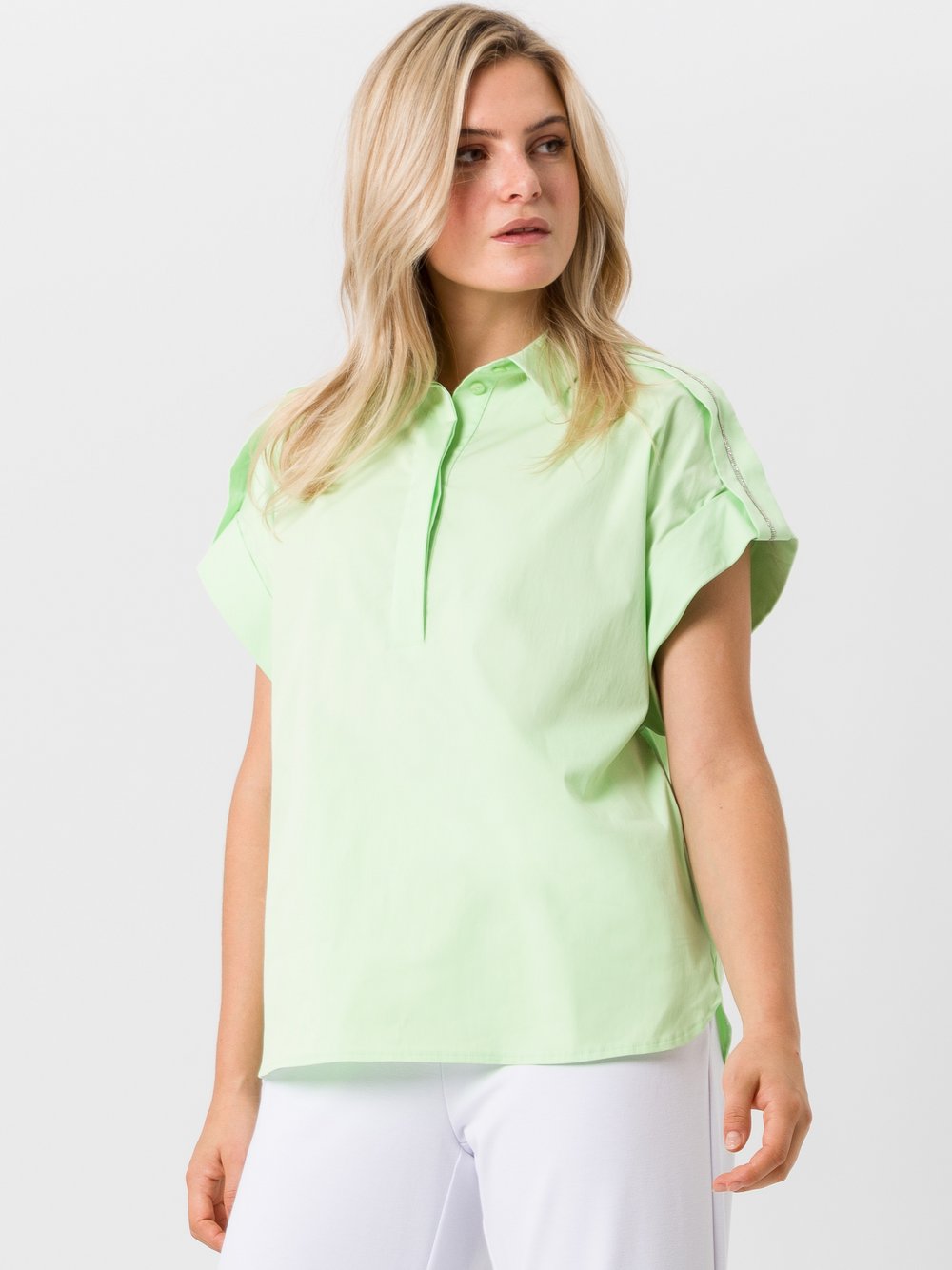 TUZZI Bluse Damen Baumwolle grün, 34