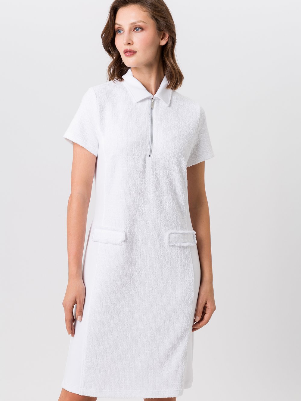 TUZZI Kleid Damen Baumwolle weiß, 46
