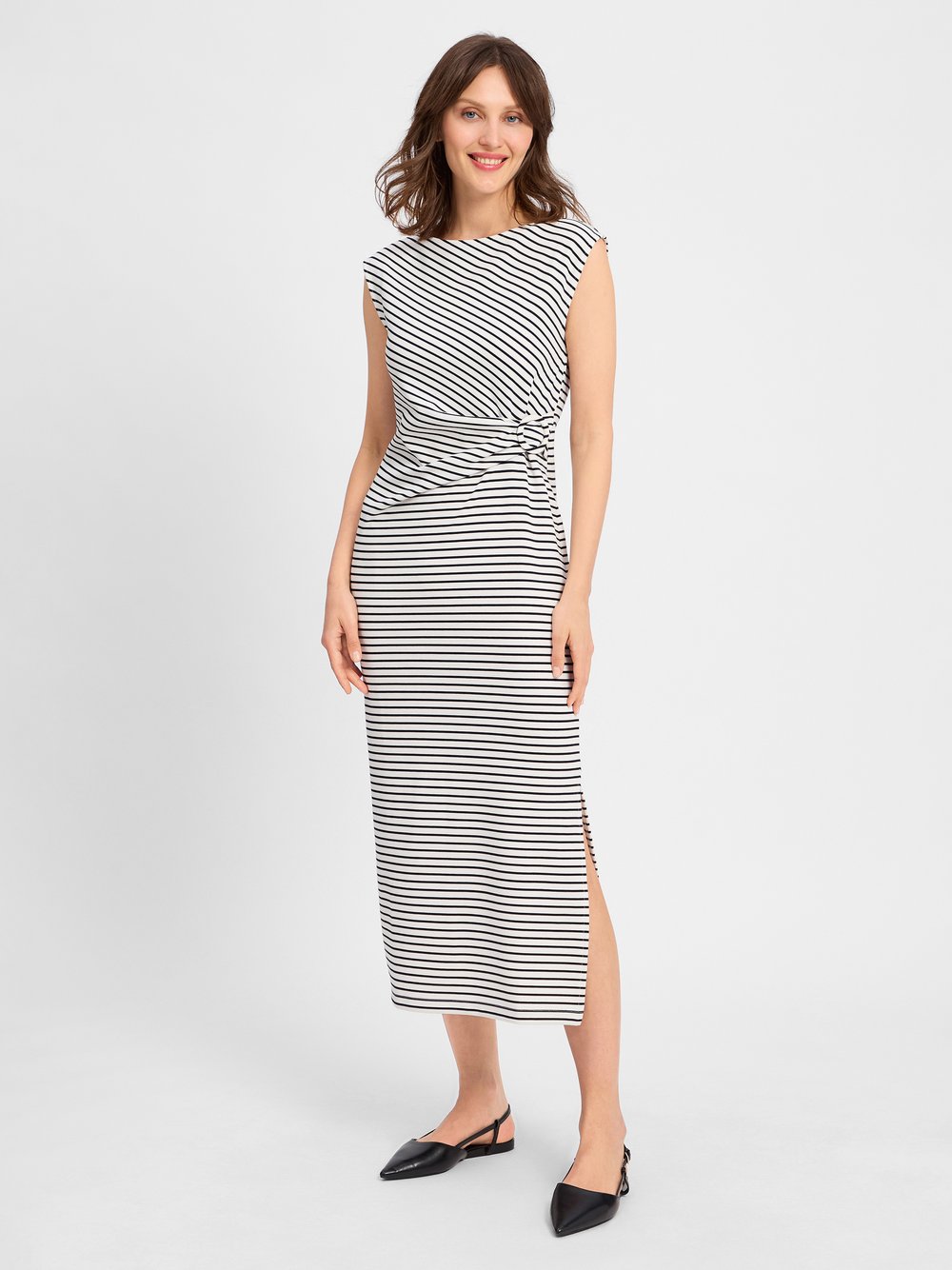 zero Kleid Damen mehrfarbig gestreift, 34