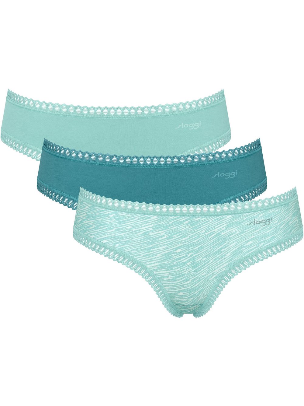 sloggi Hipster Damen Jersey grün, XS