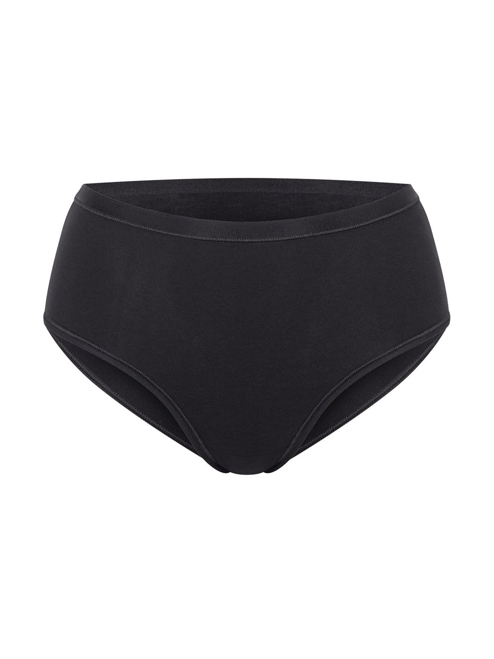 sloggi Midislip  Damen Jersey schwarz, XXL