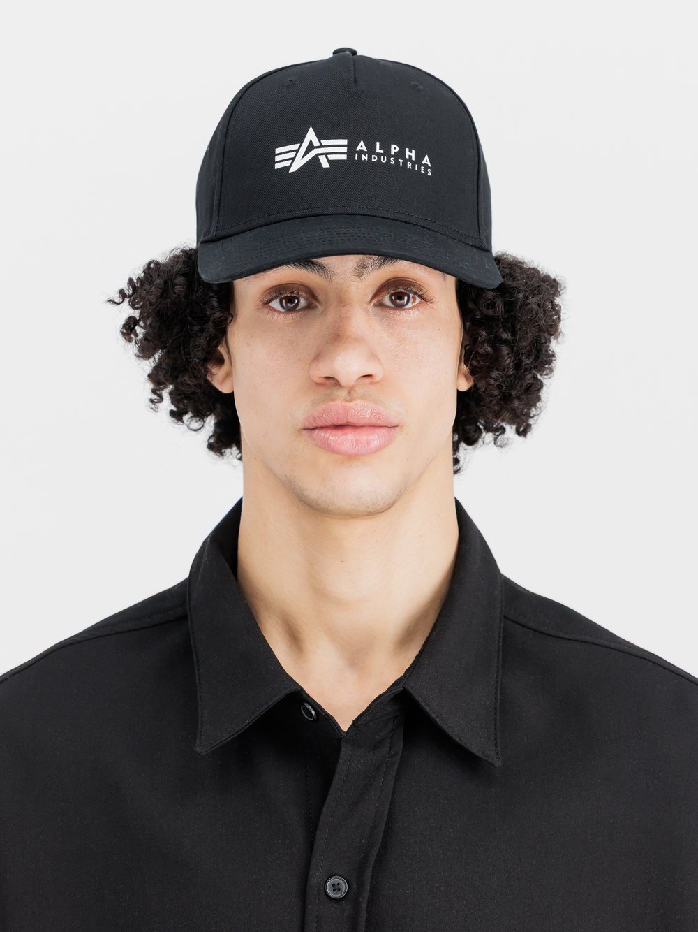 Alpha Industries Cap Damen Baumwolle schwarz, ONE SIZE