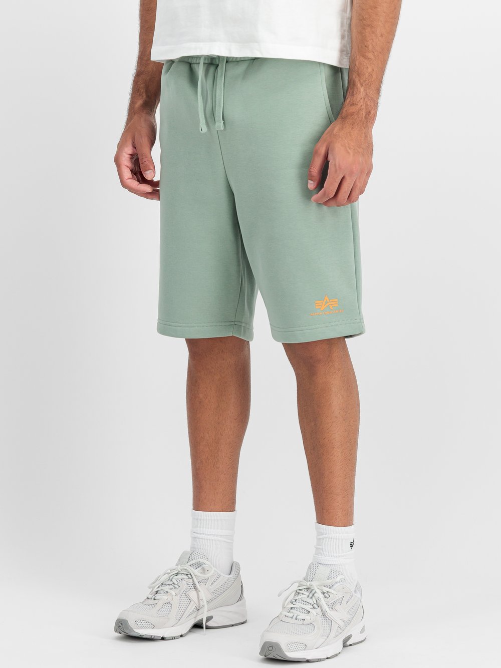 Alpha Industries Shorts Herren Baumwolle grün, XXL