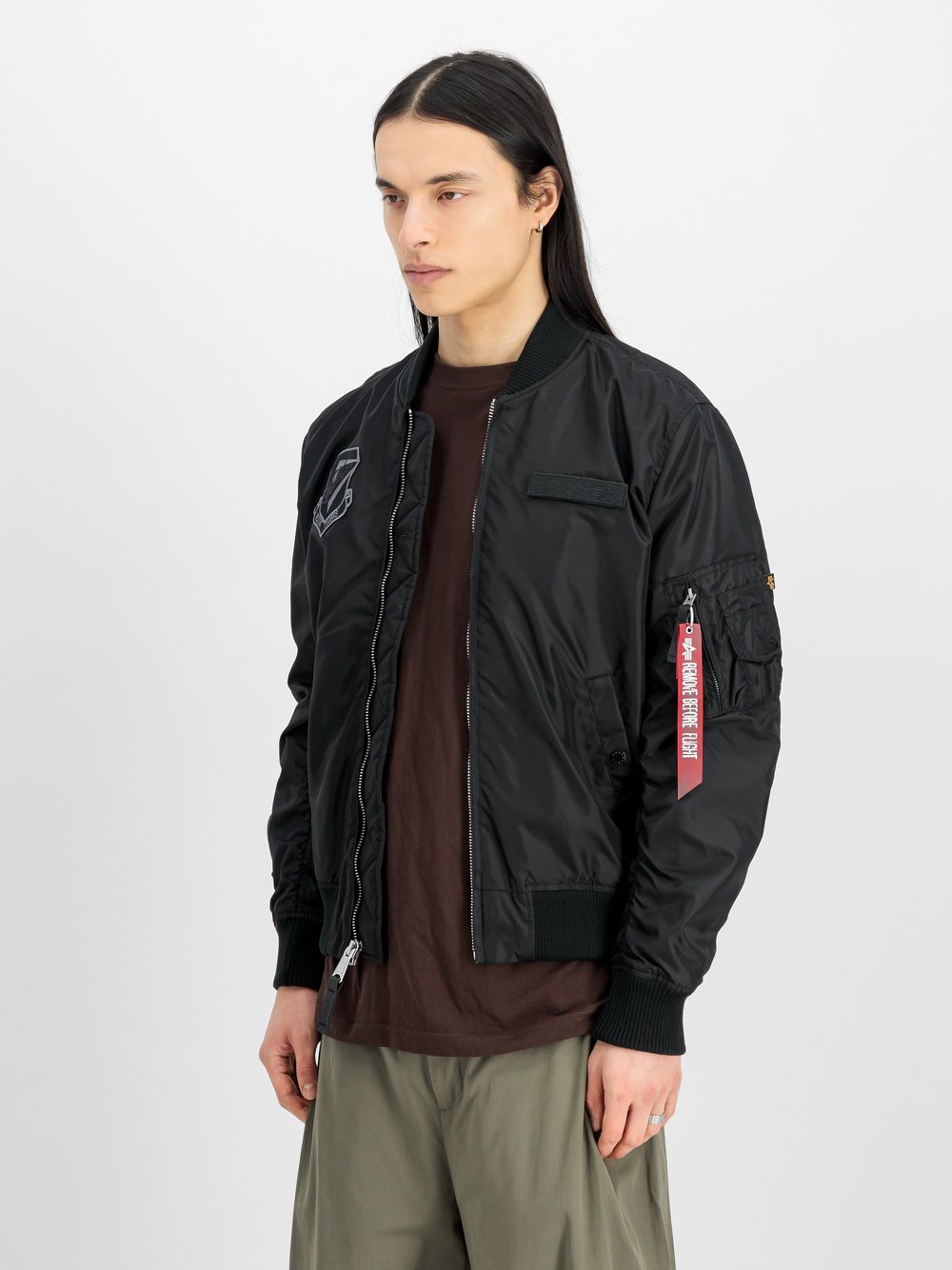 Thumbnail - Alpha Industries Bomberjacke Herren schwarz, L