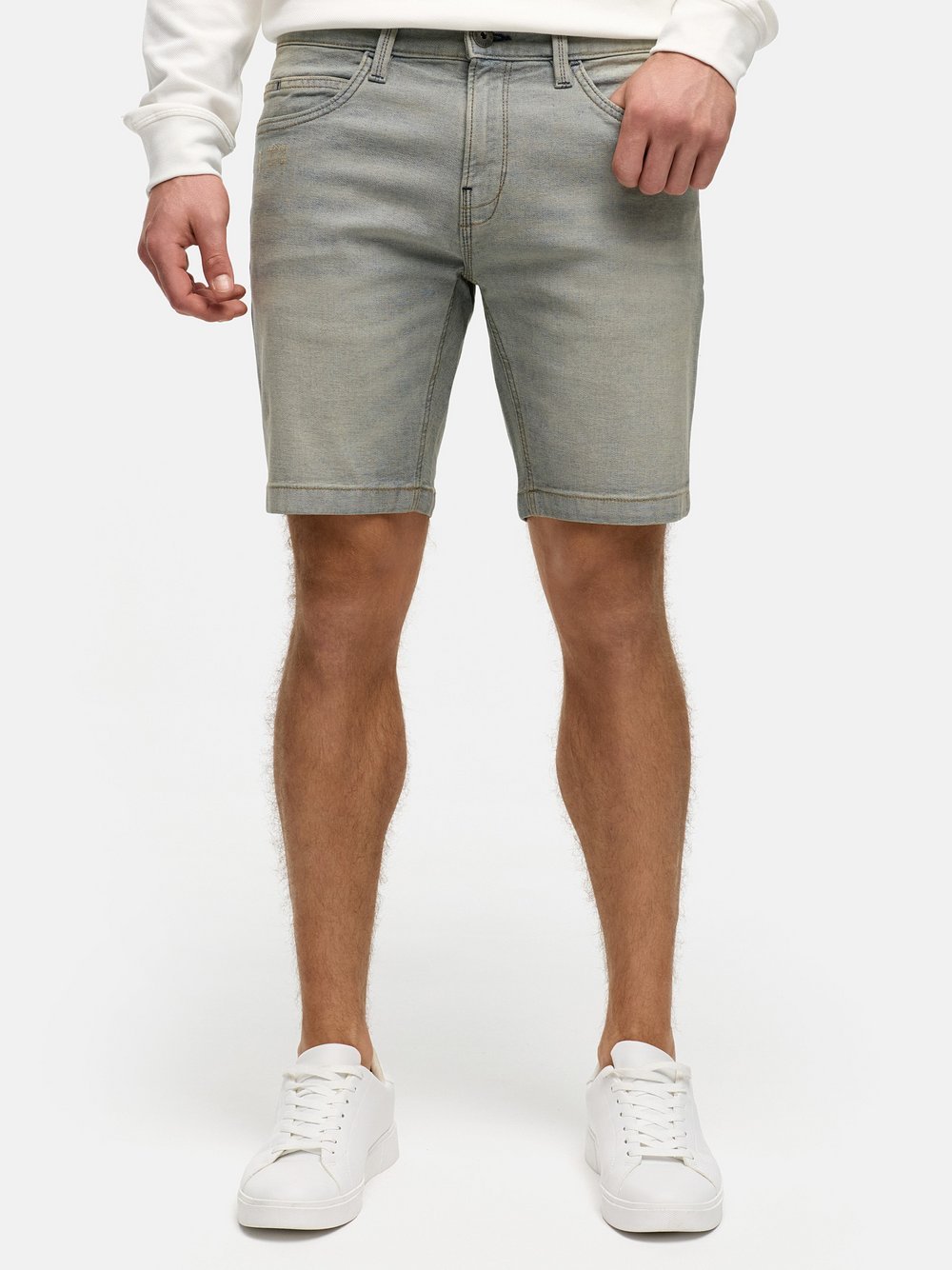 Indicode Shorts Jeans Herren Baumwolle beige, XL