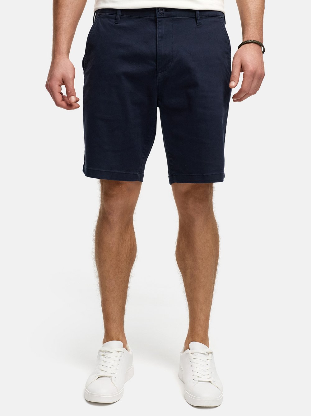 Indicode Shorts Chino Herren Baumwolle blau, M