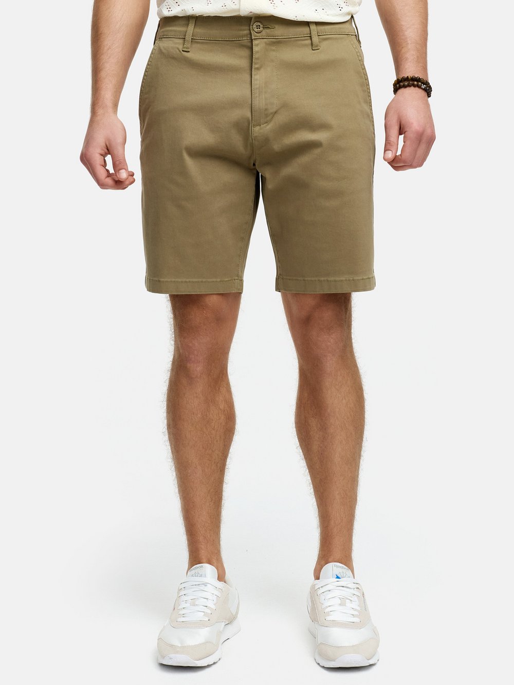 Indicode Shorts Chino Herren Baumwolle braun, XL