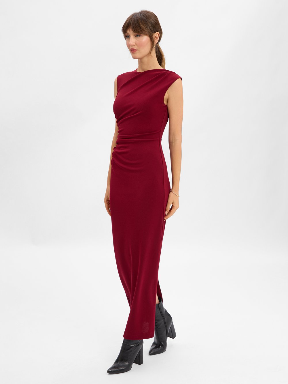 Ambiance Abendkleid Damen rot, 40