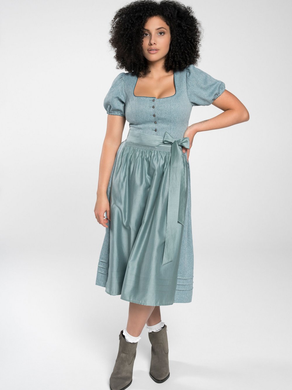 Thumbnail - Spieth & Wenksy Dirndl Damen grün, 44