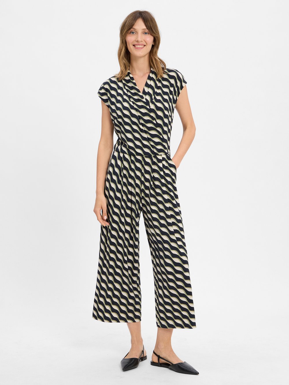 Betty Barclay Jumpsuit Damen mehrfarbig gemustert, 36