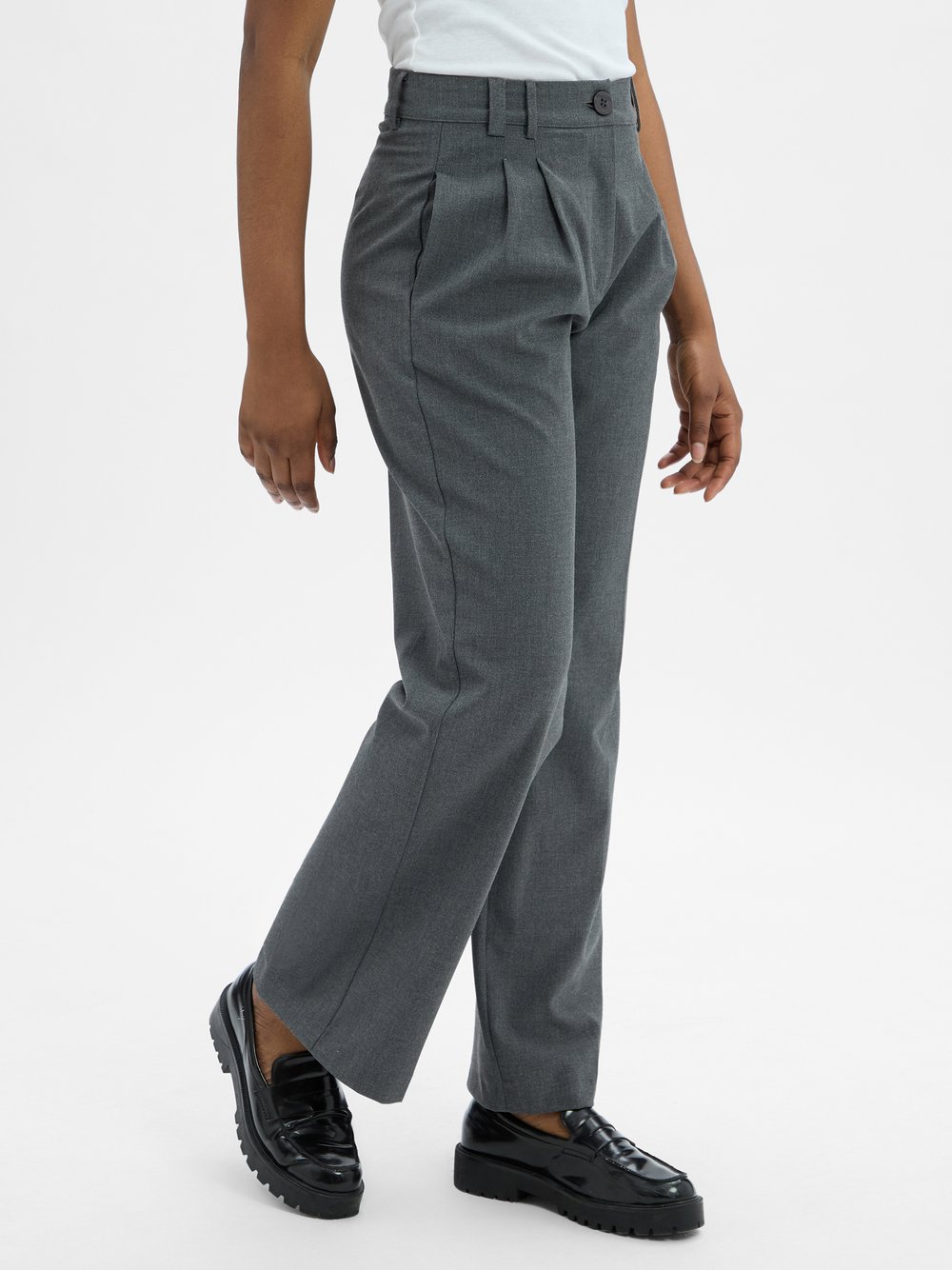 Marie Lund Hose Damen grau, 34