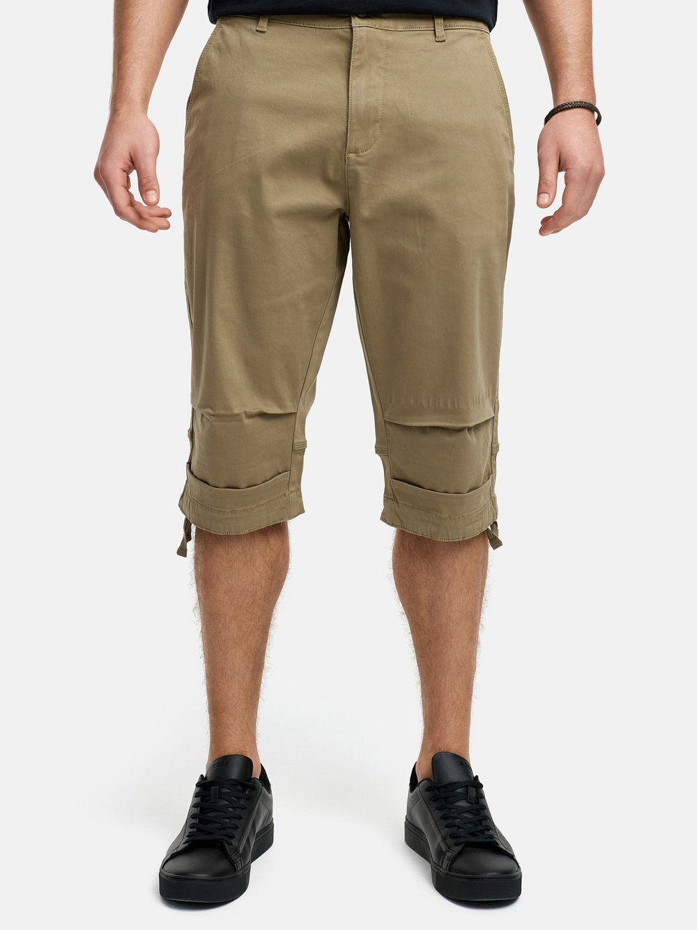 Indicode Shorts Herren Baumwolle braun, XXL