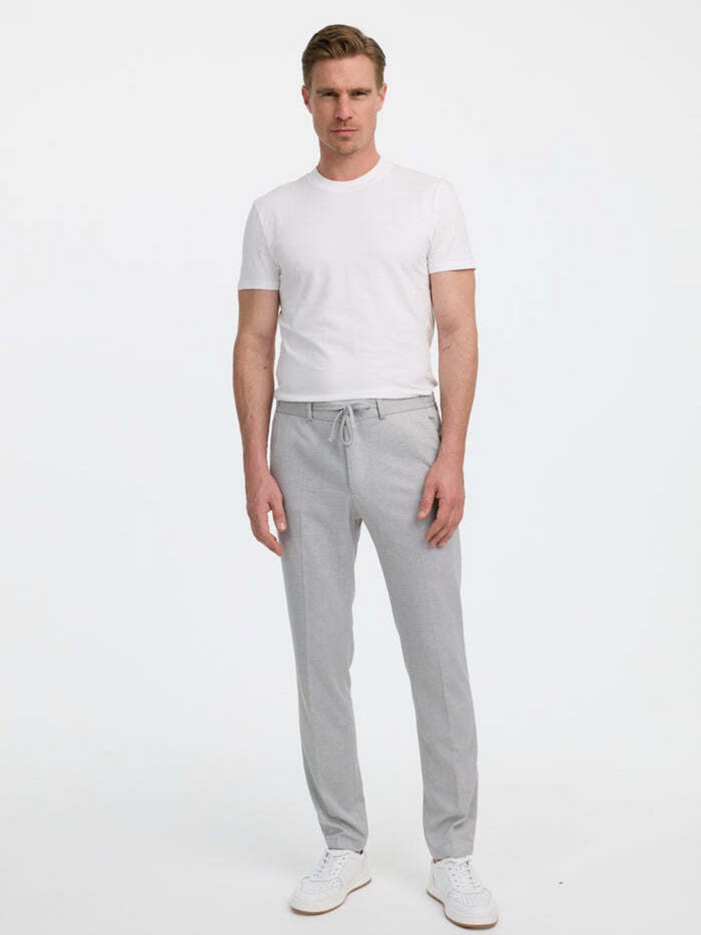 Zuitable Baukasten-Hose Herren Jersey grau, 48