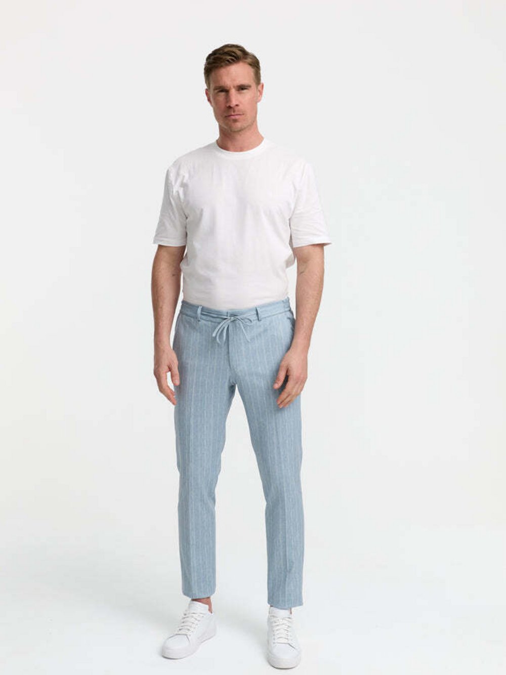 Zuitable Baukasten-Hose -DiSpartaflex SE Herren Jersey blau gemustert, 106